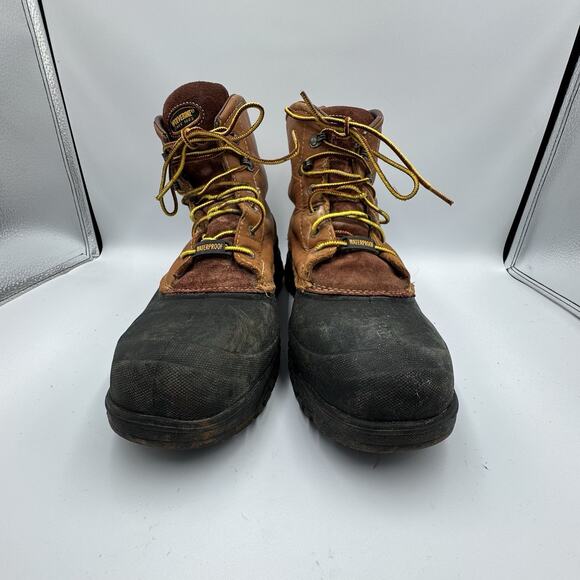 Men’s Wolverine W05698 Brown Swampmonster Steel Toe Boot size 9.5M - Picture 3 of 6